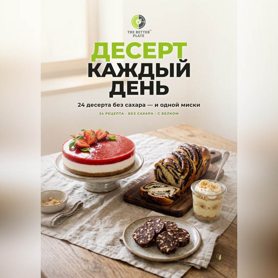 Обложка «Десерт каждый день»