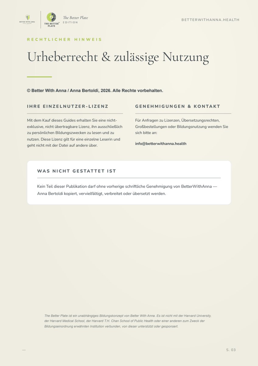 Iss besser. Sieh besser aus. — 3