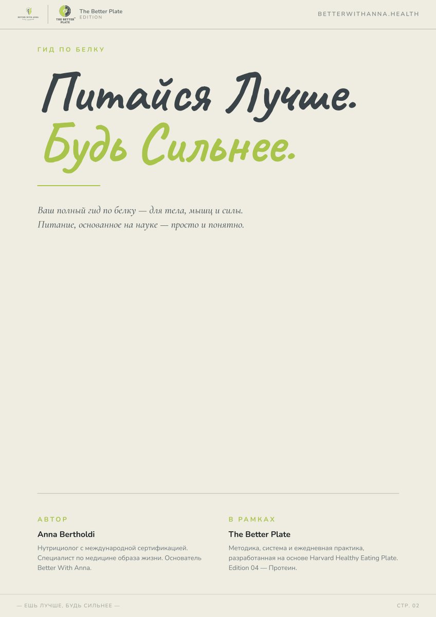 «Питайся лучше. Будь сильнее.» — 2