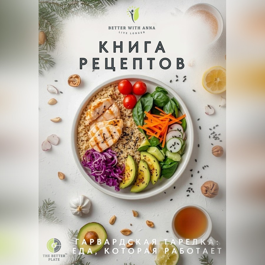 Обложка «Меню Гарвардской тарелки»